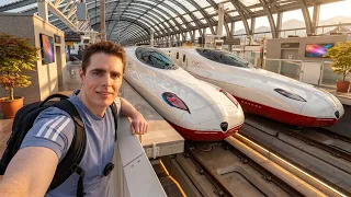 First Time on Japan's Amazing Bullet Trains 🇯🇵 (Kumamoto Vlog)
