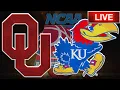 Oklahoma Sooners vs Kansas Jayhawks LIVE Stream NCAA Basketball Gamecast Chat