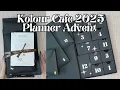 Unboxing the KolourCafe Planning Advent Calendar Sticker Stationery Surprises