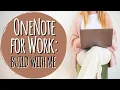 Download Lagu Build With Me: OneNote for Work Setup