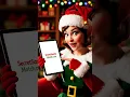 This elf knows the SECRET to easy gift exchanges