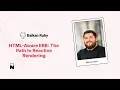 HTML-Aware ERB The Path to Reactive Rendering - Marco Roth