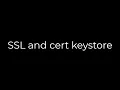 Java SSL and cert keystore 5solution
