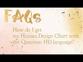 Quantum Human Design Language Chart