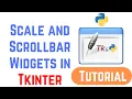 Tkinter Tutorial For Beginners - Scale and Scrollbar Widgets