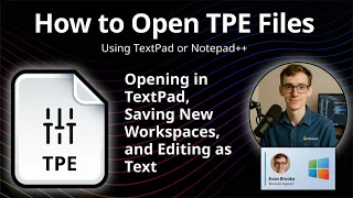 How to Open TPE Files TextPad Workspace