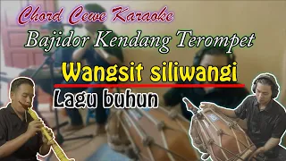 wangsit siliwangi karaoke chord cewe am bajidor terompet kendang rampak