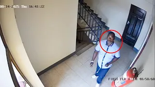 angalia jamaa mwizi anayeibia watu hotelini anaswa na cctv camera 