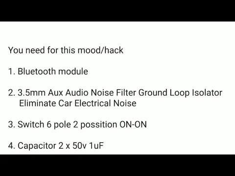 Download MP3 CDR 2005 Siemens vdo  Bluetooth input