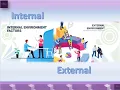 HR Management Basics - Internal vs External Environment