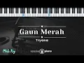 Download Lagu Gaun Merah - Tryana (KARAOKE PIANO - MALE KEY)