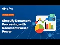 Quixy Feature Simplify Document Processing with Document Parser Power