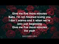 Download Lagu FIVE MORE MINUTES - Jonas Brothers Lyrics #SensationalLyrics
