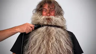 “I’m tired of eating my beard,” He said