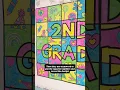 Back To School Collaborative Coloring Poster