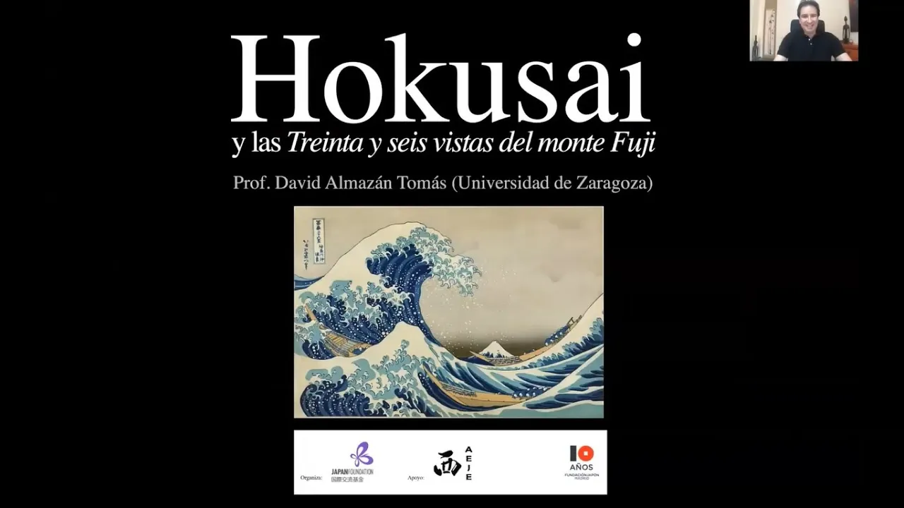 Conferencia Online: Hokusai y las "Treinta y seis vistas del monte Fuji"