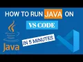 How to Install Run Java in Visual Studio Code Under 5 minutes 2024