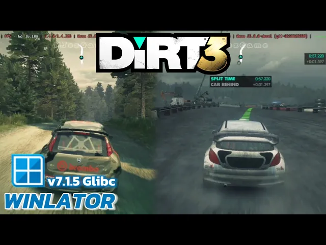 Winlator Glibc - Gameplay Dirt 3 (Windows) On Android