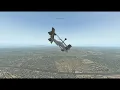 X-plane 11 E-VTOL model animations and PID controller spin recovery test 1