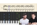 Download Lagu twenty one pilots: The Run And Go - Piano Tutorial + SHEETS