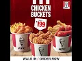 Lagu KFC Chicken Buckets for Rs.199