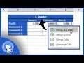 How to Merge Cells in Excel