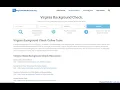 Virginia Background Check Using TX Criminal and Public Records Guide