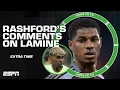 Download Lagu Thoughts on Marcus Rashford's comments on playing with Lamine Yamal at Barca 👀 | ESPN FC Extra Time