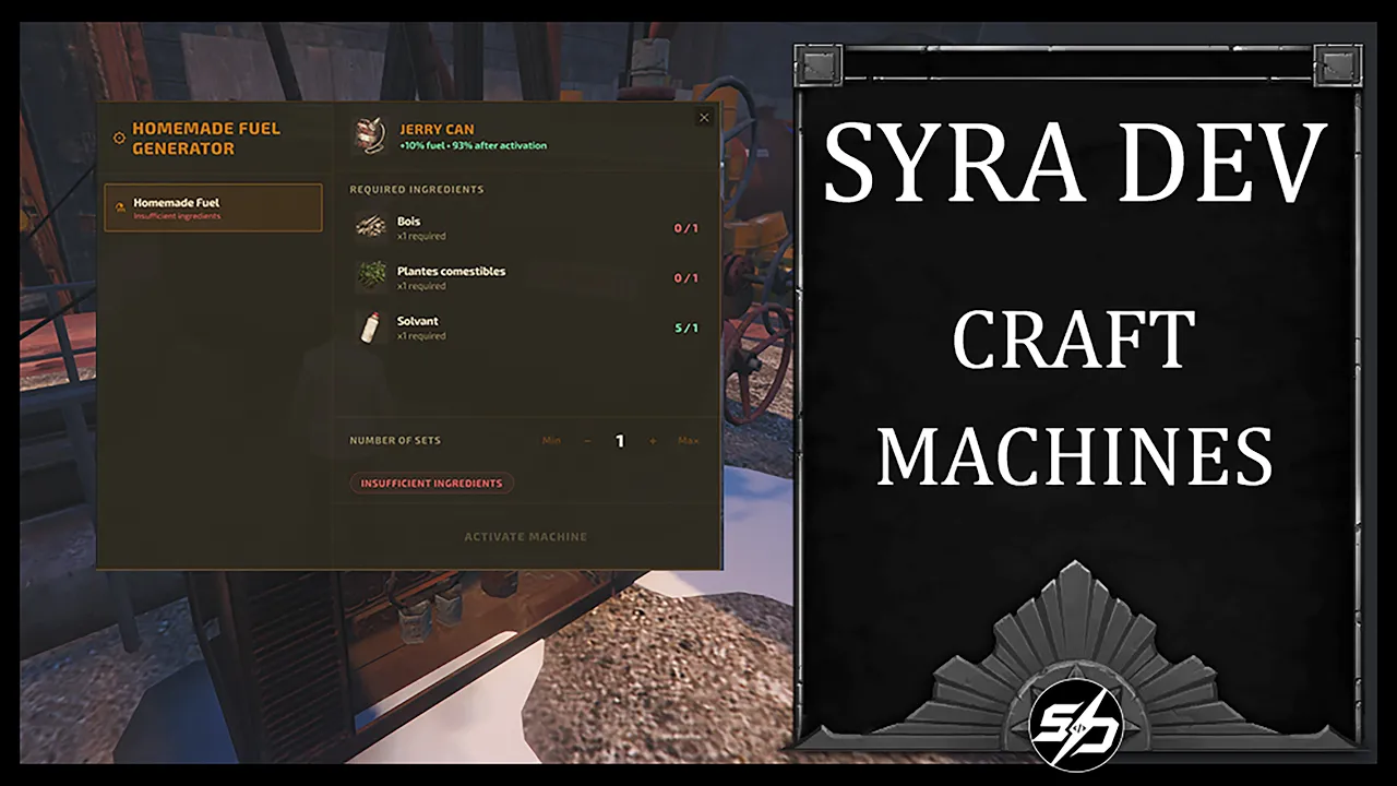Crafting Machines