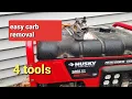 Husky 5000 Portable Generator Carburetor Removal
