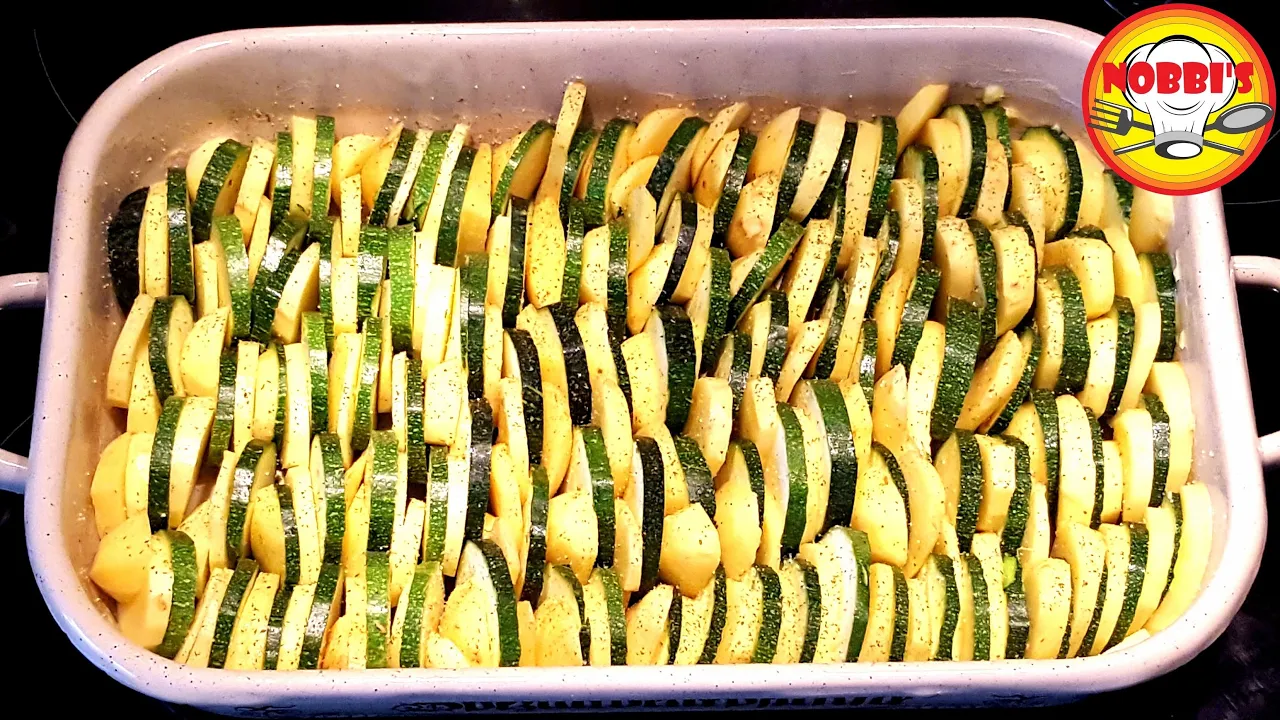 ZUCCHINIPUFFER mit Kartoffeln - oder Zucchini-Kartoffel-Taler