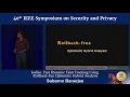 Iodine Fast Dynamic Taint Tracking Using Rollback free Optimistic Hybrid Analysis