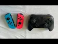 Joy-Con VS Pro Controller - Nintendo Switch Controller Comparison ChaseYama