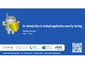 An introduction to Android application security testing by Nikolay Elenkov