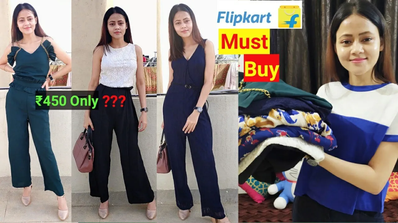 Flipkart Jumpsuit Haul | Myntra Jumpsuit Haul | Affordable Jumpsuits Under ₹600 | Jumpsuit Haul