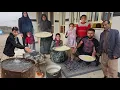 Lagu Mountain Rainstorm: A Nomadic Family's Rainwater Harvesting \u0026 Warm Stew 🌧️❄️