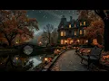 Download Lagu Autumn French Chateau at Quiet Night | Dark Academia Piano for Deep Focus, Study | Melancholic Music