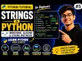 Learn Python from Scratch String Methods Operations