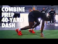Maximize Your Speed NFL Combine Prep Training for the 40 Yard Dash