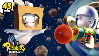 Bwaahh 😳 Impossible Space Misions! 🚀 🪐 | 🐰 Rabbids La Invasión