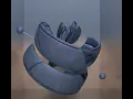 Sculpture made with generative art process m16 312