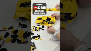 LEGO 42205 Speedbuild |  LEGO Chevrolet Corvette Stingray | Timelapse 42205 LEGO Technic 2025 Cars