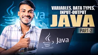 Variables Data Types Input - Output Java DSA MasterOne Course Lecture 2