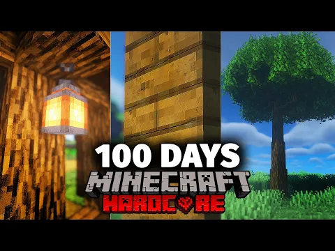 I Survived 100 Days in Realistic Minecraft Heres What Happened