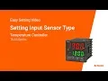 Autonics Tutorial Setting Input Sensor Type TK Series