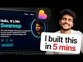 Build a Stunning Portfolio Website Using AI HTML CSS Beginner Project Tutorial