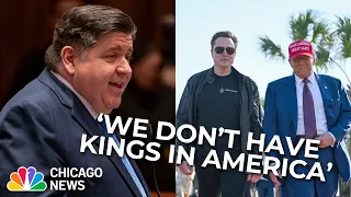 Gov. Pritzker SLAMS Trump and Musk in closing remarks of State of the State address