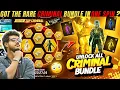 Download Lagu HOW TO GET GOLDEN TOP CRIMINAL BUNDLE?🔥😍 | FREEFIRE NEW EVENT | JAYDEEP LIVE #goldencriminal #ff