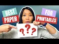 Best Paper to Print Planner Inserts at Home No Bleed or Ghosting
