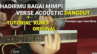 Download Tutorial Chord kunci lagu dangdut hadirmu bagai mimpi versi full melody cover by mas cutisna MP3